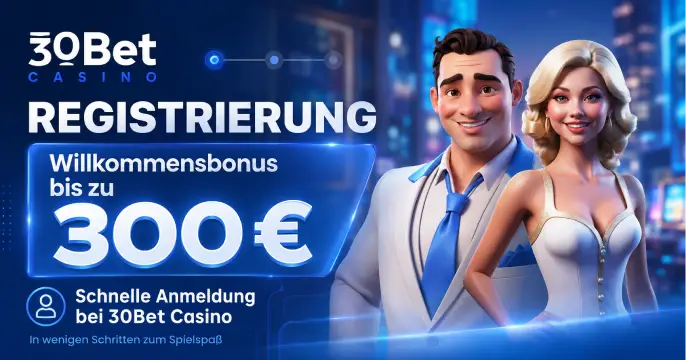 30Bet Casino Kontoverwaltung banner